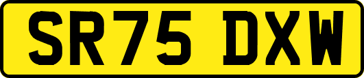 SR75DXW