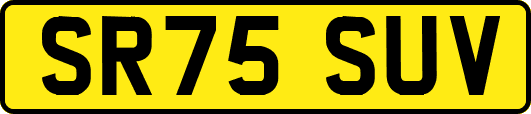 SR75SUV