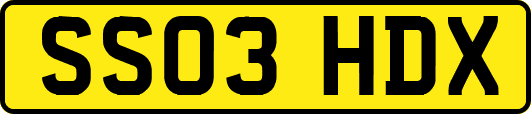 SS03HDX