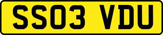 SS03VDU