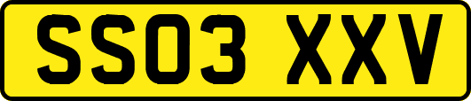 SS03XXV