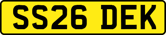 SS26DEK