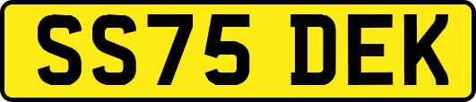 SS75DEK