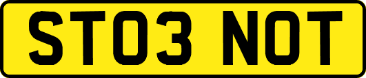 ST03NOT