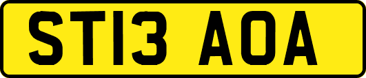 ST13AOA