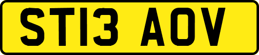 ST13AOV