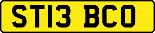 ST13BCO