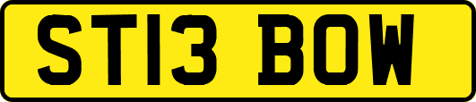 ST13BOW