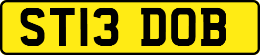ST13DOB