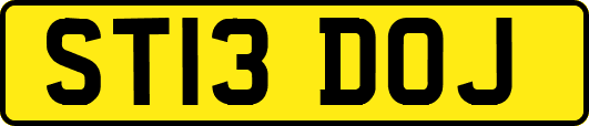 ST13DOJ