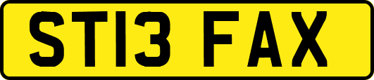 ST13FAX