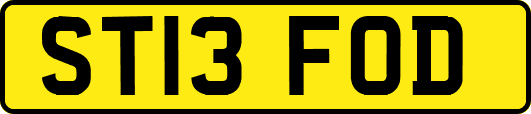 ST13FOD