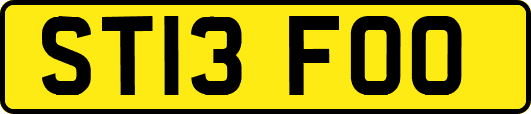 ST13FOO