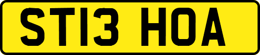 ST13HOA