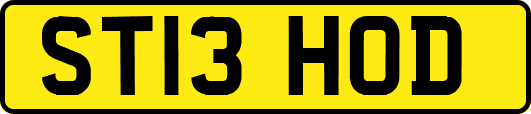 ST13HOD