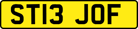 ST13JOF