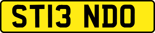 ST13NDO
