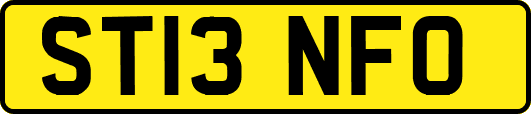 ST13NFO