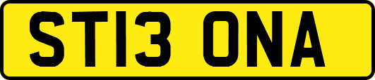 ST13ONA