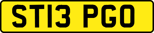 ST13PGO