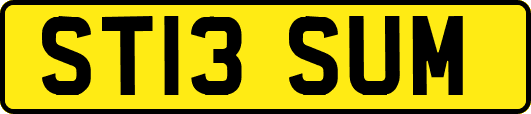 ST13SUM