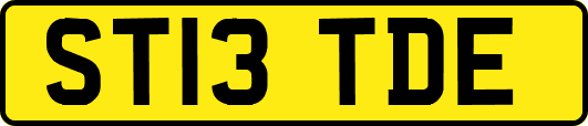 ST13TDE
