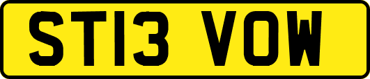 ST13VOW
