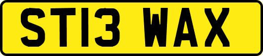 ST13WAX
