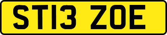 ST13ZOE