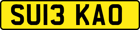 SU13KAO