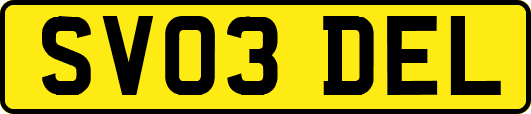 SV03DEL