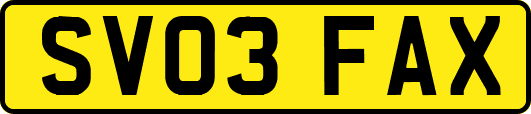 SV03FAX