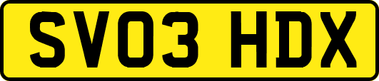 SV03HDX