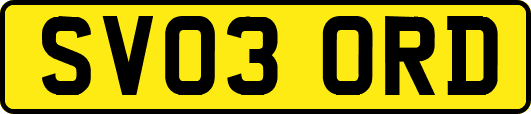 SV03ORD