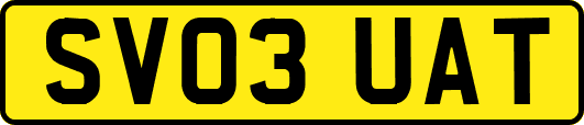 SV03UAT