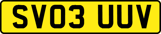 SV03UUV