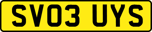 SV03UYS