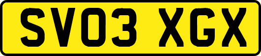 SV03XGX