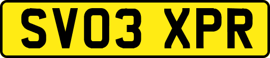 SV03XPR