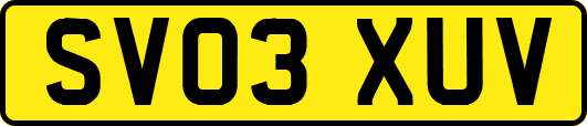 SV03XUV