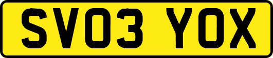 SV03YOX