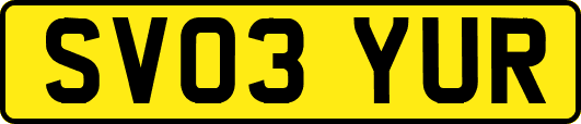 SV03YUR