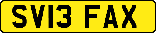 SV13FAX