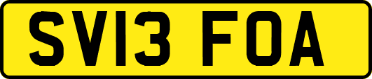 SV13FOA