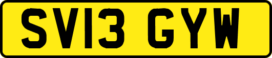 SV13GYW