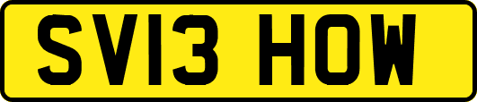 SV13HOW