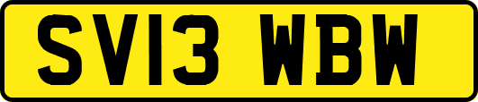 SV13WBW