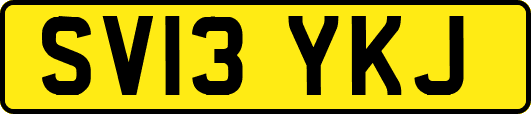 SV13YKJ