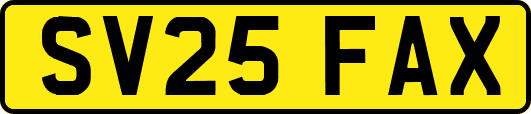 SV25FAX