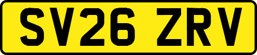 SV26ZRV